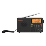 Rádio Dsp Portátil Xhdata D-109wb Alto-falante
