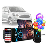 Radio Dvd Bluetooth Mp5 Usb 1din Espelhamento Ford Ka