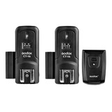 Rádio Flash Godox Ct-16 Duplo 2x Receptores Ct16
