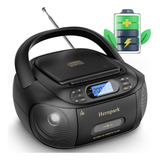 Rádio Grabador Hernpark, Bluetooth/usb/aux/cd/casete /mp3