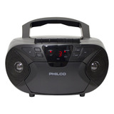 Rádio Grabador Philco Casette, Cd, Mp3, Aux, Bluetooth Preto