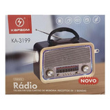 Rádio Kapbom Rádio Portátil Ka3199