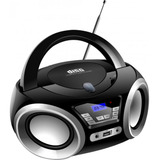 Rádio Micro System Portátil Mega Star Toca Cd Bluetooth Fm