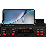Rádio Mp3 1 Din Automotivo Stand Para Smartphone Celular