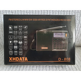 Rádio Portátil Multibanda Xhdata Modelo D-808