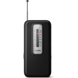 Rádio Portátil Philips Am Fm À Pilha Entrada Fone Cor Preto