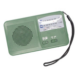 Rádio Portátil Solar Am/fm Com Carregador De Telefone