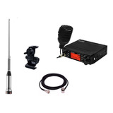 Radio Px Voyager 80 Canais Vr8880 Com Kit Antena Completo