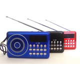 Rádio Radinho Portátil Bluetooth Pen Drive