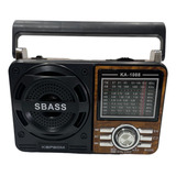 Rádio Recarregavel Tomada Am Fm Sw Pendrive Sd Radinho Usb