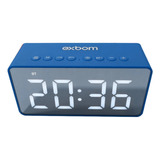 Radio Relógio Bluetooth Alarme Despertador Cabeceira