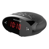 Rádio Relógio Despertador Alarme Caixa De