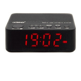 Radio Relógio Despertador Digital Alarme Bluetooth Fm