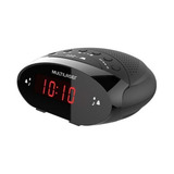 Rádio Relógio Despertador Multilaser Fm Alarme Soneca Timer 