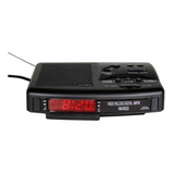 Rádio Relógio Digital Am/fm Motobras Rm-rrd22 Cor Preto 110v/220v