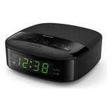 Rádio Relógio Digital Fm Alarme Despertador Philips