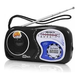 Rádio Reprodutor De Som Portátil Lelong Le-603 Am/ Fm
