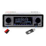 Radio Retro Bluetooth Usb Mp3 - P/ Fusca Kombi Passat Opala