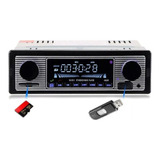 Radio Retro Bluetooth Usb Mp3 - P/ Fusca Kombi Passat Opala