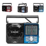 Rádio Retrô Caixa De Som Bluetooth Am/fm Usb Sd Bivolt 10w 