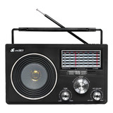Rádio Retrô Cnn-686 Recarregável Am Fm