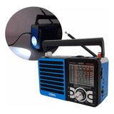 Rádio Retro Com Lanterna Usb Bluetooth