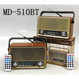 Rádio Retrô Modelo Antigo Madeira Am/fm