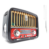 Radio Retro Vintage Am Fm Bluetooth