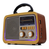 Radio Retro Vintage Am Fm Usb