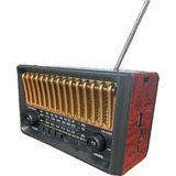 Rádio Retro Vintage Bluetooth Antigo