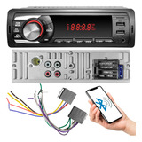 Rádio Som Automotivo Mp3 4x45w P/ Carro Bluetooth Leitor Sd
