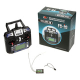 Rádio Transmissor Flysky Fs-i6 2.4g 6ch Com Receptor Fs-ia6