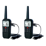 Radio Vhf Portátil Uniden Atlantis 155 Náutico Barco Par