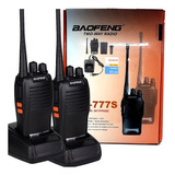 Rádios Comunicador Vhf/uhf/fm Baofeng 777s Profissional