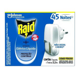 Raid Repelente Anti Mosquito Elétrico E 1 Refil De 32,9 Ml