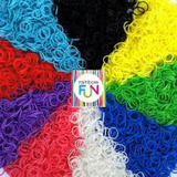 Rainbow Fun 3800 Elásticos Pulseiras Coloridas