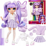 Rainbow High Junior: Violet Willow - Mga Boneca