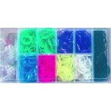 Rainbow Loom - Kit - 1400 Elásticos + Maleta + Brindes