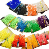 Rainbow Loom Pulseira De Borracha - Kit Refil 3000 Elásticos