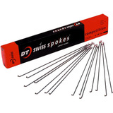 Raio Dt Swiss Comp 2.0/1.8/2.0 X 300mm J-bend Preto Un