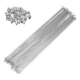 Raio Grosso C Niple Bike Poti Inox 2.5x275 Aro 27,5 E 26 72u