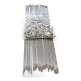 Raio Inox Cromado Com Niple 2.0mm X 295mm Bike (36un).