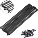 Raio Preto De Aço Bike Para Aro 29 / 700 Jg C/ 72 Raio