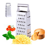 Ralador 4 Faces De Inox 24cm - Com Alça P/ Queijos Legumes