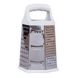 Ralador Aço Inox Manual 6 Faces Fatiador Legumes Verduras 