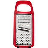 Ralador Corta Fatia Legumes Queijo Inox Vermelho Tramontina