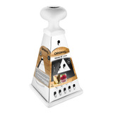 Ralador Em Aço Inox 4 Faces Triangular Com Pegador - 20,5cm