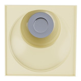 Ralo Anti Enchente 15x15cm Quadrado Veda Água Branco