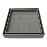 Ralo Inteligente 15x15 Oculto Piso/ Porcelanato Cor Cinza