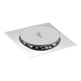 Ralo Inteligente Click 15x15 Cm Ralinho Moderno Em Aço Inox
